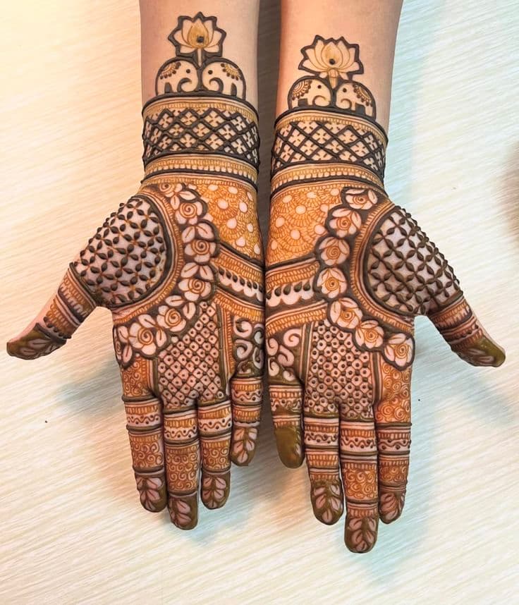 Festive Mehndi Design