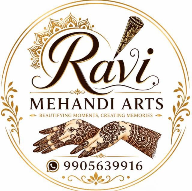 Ravi Mehandi Arts Logo